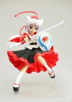 Touhou Gakkaranbu Trading Figure Collection 犬走椛-资料图