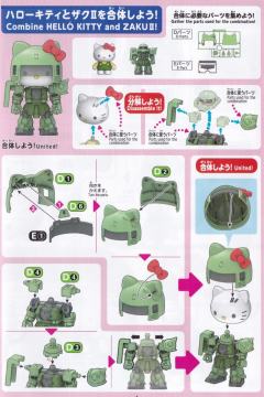 SD CS Hello Kitty 扎古 II-资料图