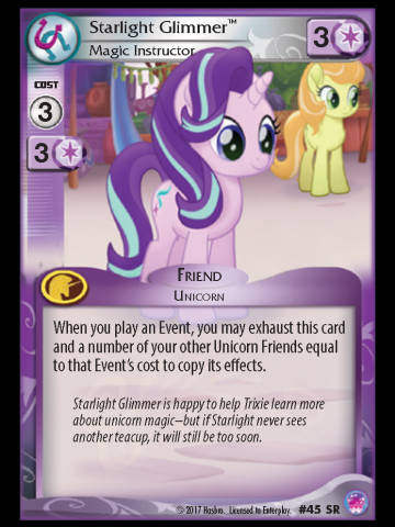 Starlight Glimmer, Magic Instructor