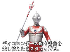 CCP 1/6 Tokusatsu Series 归来的奥特曼 超攻击者/超防御者 整套 ver.-资料图