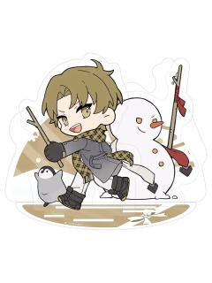 孙翔-冬日玩雪系列第二弹亚克力Q版立牌