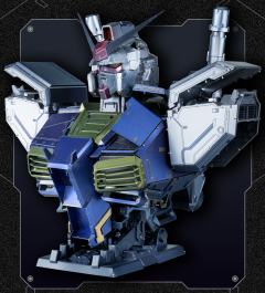 BNMW RX-78-2 元祖高达 金属蚀刻板胸像-资料图
