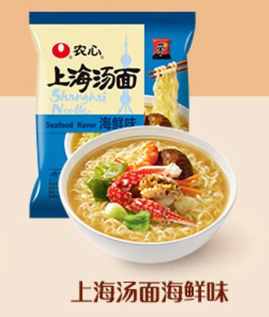 农心-上海汤面海鲜味