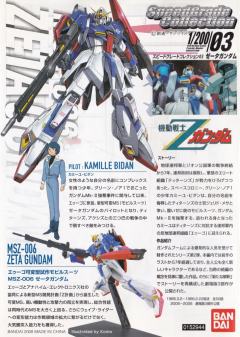 Speed Grade Collection MSZ-006 Z高达-资料图