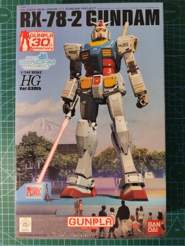 HG Ver.G30th RX-78-2 元祖高达 静冈限定版