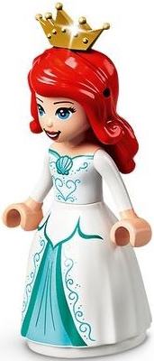 Ariel - White Dress, Crown