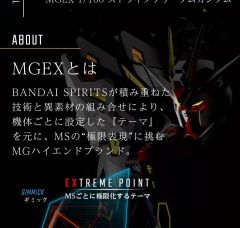 MGEX ZGMF-X20A 强袭自由高达-资料图