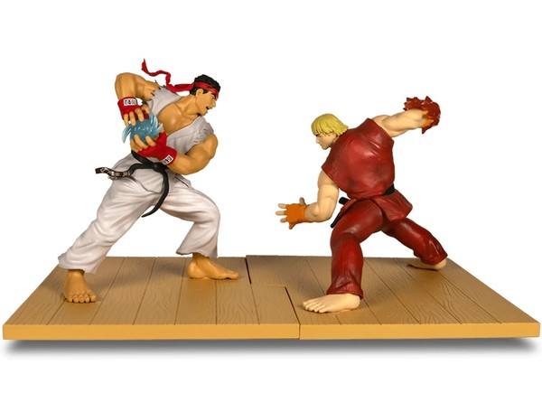 Street Fighter Miniature Figures (EG-1) 肯·马斯特斯 Exclusive Gift - Ryu vs. Ken