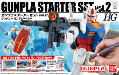 Gunpla Starter Set HG HG Ver.G30th RX-78-2 元祖高达-资料图