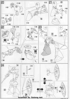 HGUC MS-14S 指挥官用型勇士 夏亚专用机-资料图