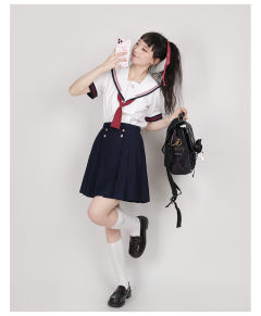 美少女刑警·韩式制服套装-资料图