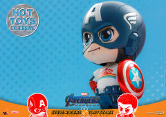 COSBABY(S)迷你珍藏人偶套装 史蒂夫 罗杰斯及托尼 斯塔克 Hot Toys限定版-资料图