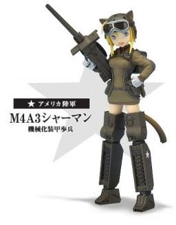 Mecha Musume Vol. 2 M4A3 谢尔曼（军武娘）