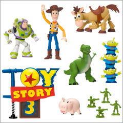 Toy Story 3 Gachi Diorama Collection 绿士兵 哈姆-资料图