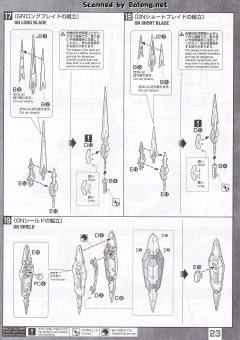 MG GN-001/hs-A01D 雪崩突进型能天使高达-资料图