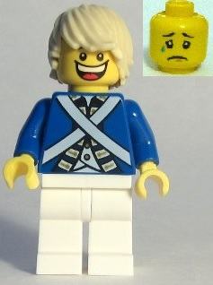 Bluecoat Soldier 7 - Tousled Hair (Head 6123714)