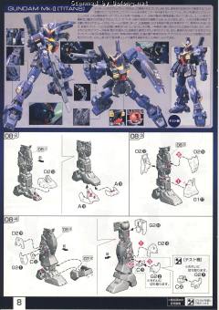 RG RX-178 高达 Mk-II 提坦斯 Ver.-资料图
