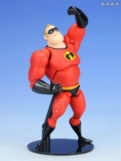 Revoltech Revoltech Pixar Figure Collection 超能先生—巴鲍伯-资料图