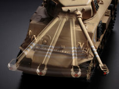 1/16 RC坦克系列 M51 "SUPER SHERMAN" FULL-OPTION COMPLETE KIT-资料图