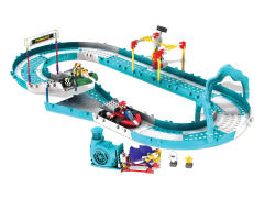 K'NEX Mario Kart Building Set 大魔王库巴 乌贼 害羞小子 玛丽奥 企鹅 Mario and Bowser Ice Race-资料图