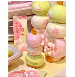 三色糯米兔团子（大）-资料图