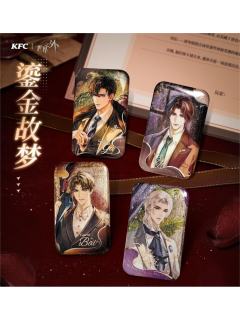 肯德基岁月记忆烫金徽章套组