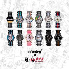 新品预售香港正版《老夫子》55周年纪念版 Old Master Q盲盒手表系列