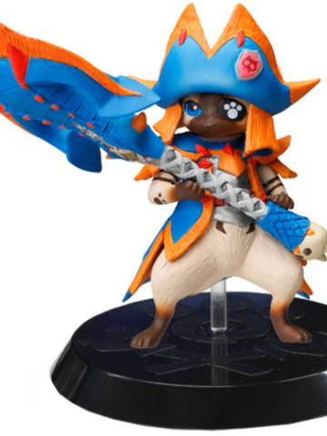 Capcom Figure Builder Standard Model Monster Hunter - Otomo Airou Vol. 3 オトモアイルー Lagiacrus Neko