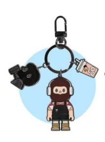 烤肉派对·多肉桃桃钥匙扣-资料图