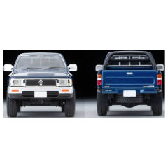 多美卡TLV系列 LV-N255a 丰田 Hilux 四驱皮卡 双驾驶室 SSR 深蓝色 95年款-资料图