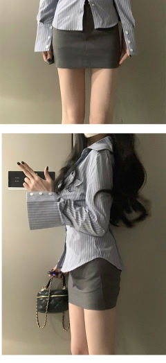 学姐衬衫-资料图