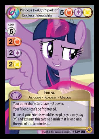 Princess Twilight Sparkle, Endless Friendship