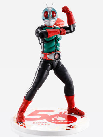 SHF 真骨雕 假面骑士新2号 50周年纪念Ver.