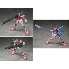 M.I.A MBF-02 嫣红强袭 MBF-02+AQM/E-X02 剑装嫣红强袭高达 MBF-02+AQM/E-X03 炮装嫣红强袭高达-资料图