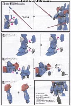 HGUC RX-79BD-2 蓝色命运二号机 EXAM 金属色-资料图