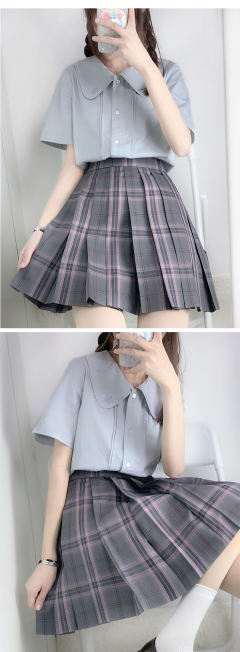 小菱女子中学·衬衫-资料图