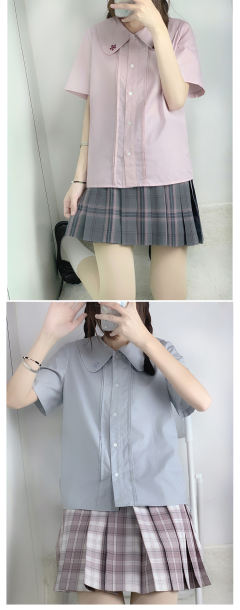 小菱女子中学·衬衫-资料图
