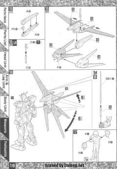 MG MBF-02 嫣红强袭 MBF-02 空战型嫣红强袭 透明色版-资料图