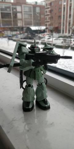 GFrame第13弹 40A 扎古ⅡF2型 吉翁式样 装甲套装-资料图