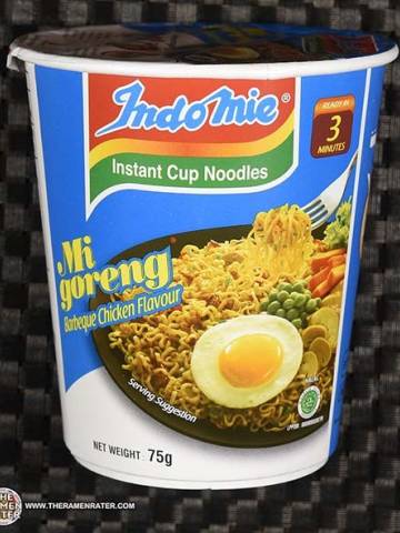 Instant Cup Noodles Mi Goreng Barbeque Chicken Flavour