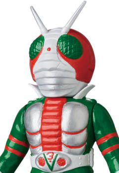 Toei Retro Sofubi Collection 假面骑士 Middle Size ver.-资料图
