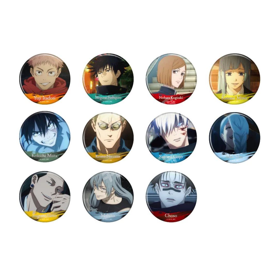 呪術廻戦 名場面缶バッジ 五条悟 呪術廻戦 名場面缶バッジ デコレーション 渋谷事変フェア 五条 悟