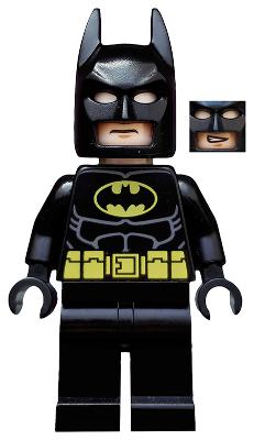 Batman - Black Suit with Yellow Belt and Crest (Type 2 Cowl, no Cape)