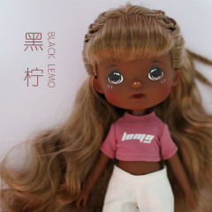 烧肌黑柠搪胶胶皮人偶