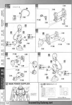 MG MS-06F 扎古Ⅱ MS-06J 陆战型扎古Ⅱ Ver.一年战争-资料图