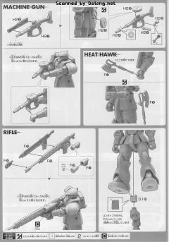 HGGTO MS-05 扎古Ⅰ Denim/Slender unit-资料图