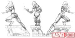 Fine Art Statue 劳拉·金尼 X-Force-资料图