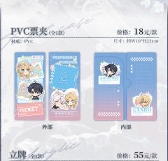 潮玩星球主题店四期PVC票夹