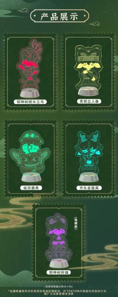 三星堆奇妙漫游系列灯牌-资料图