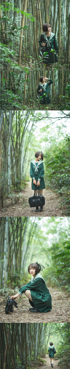 苍竹 中间服 夏服-资料图